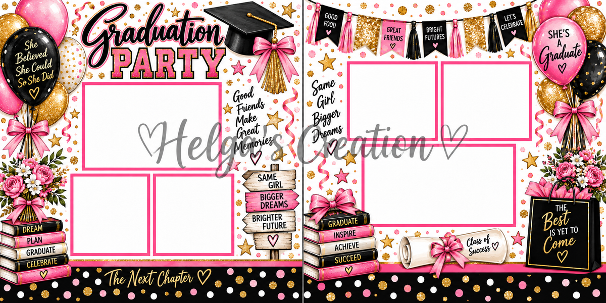 She Believed She Could-Girl Graduation