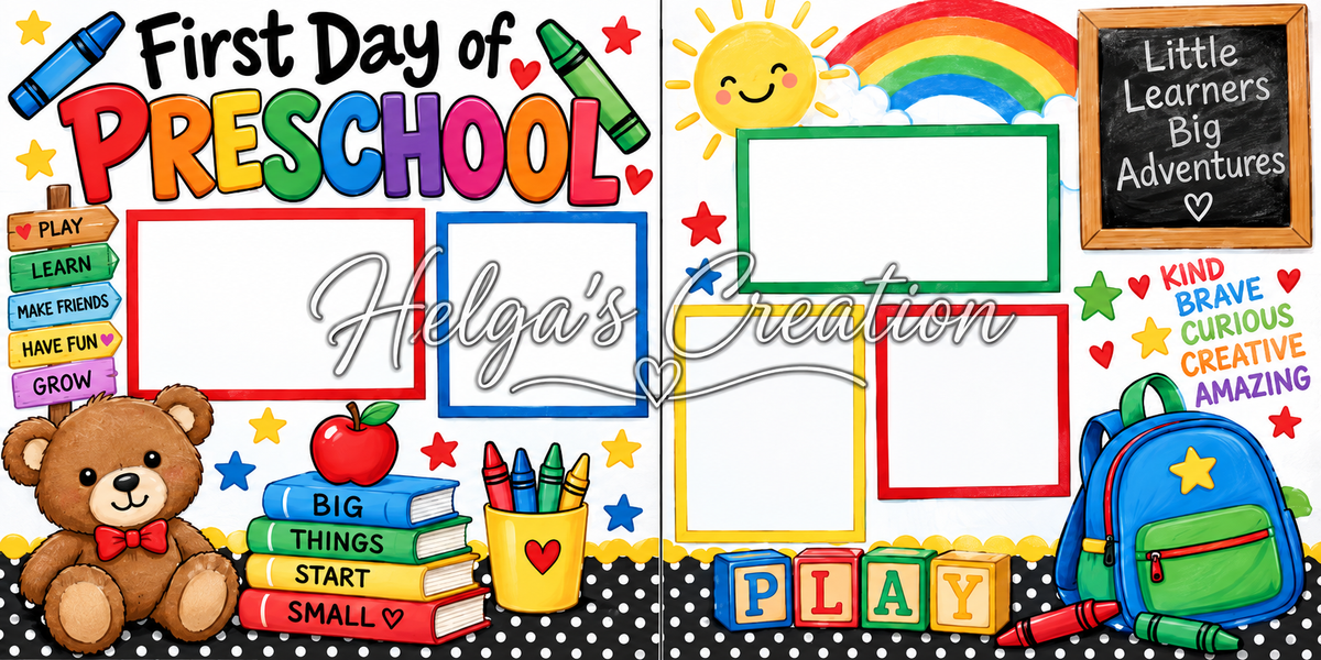 1st Day of Preschool